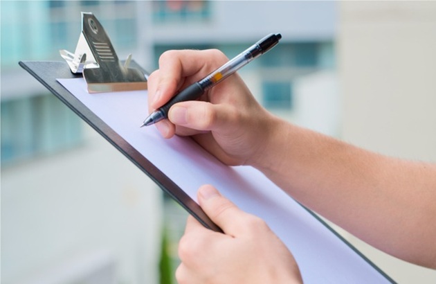 O fiscal monitora a entrega